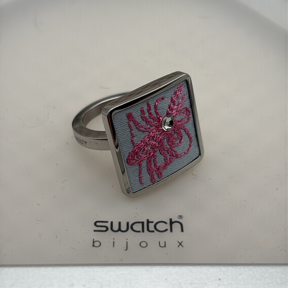 Swatch Bijoux ring - Flowercage - size 5
